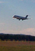 DC-9 Landing